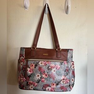 Floral Rosetti Purse / Tote Bag